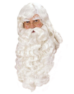 Wig with a beard of Santa Claus PER3