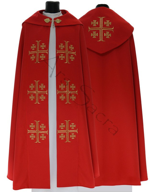 Chape gothique '"Croix de Jérusalem" K723-Z