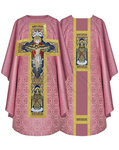 Chasuble gothique "Sainte Trinité" G778-R25