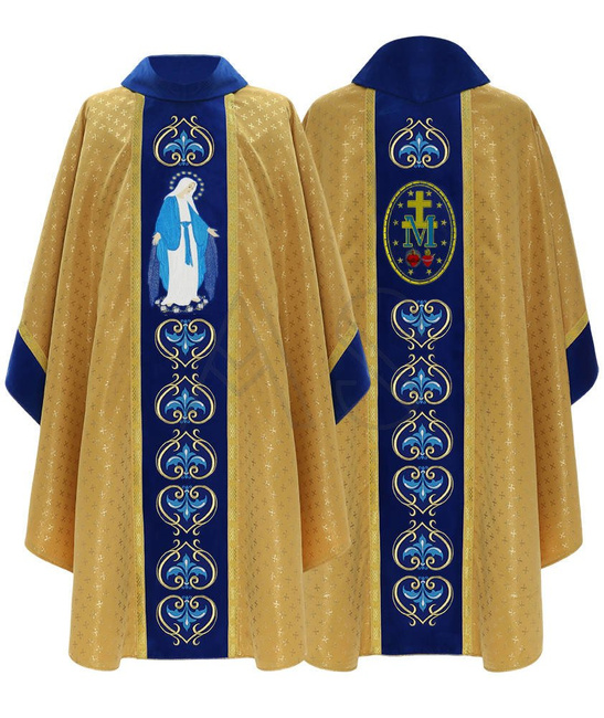 Gothic Chasuble "Our Lady of Grace" 449-AKN61g