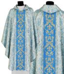 Chasuble gothique mariale  081-N14