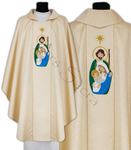 Casula gotica "Natale" 612-G54
