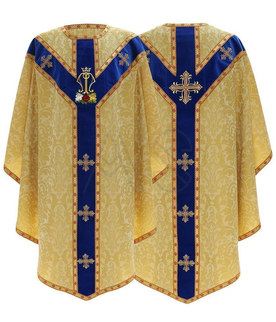 Semi Gothic Chasuble "Mystical Rose" GY828-AGN26