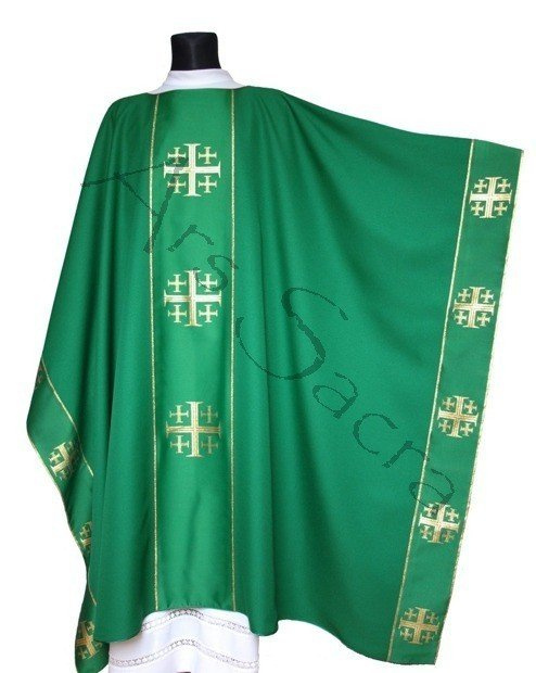 Ornat monastyczny "Krzyże Jerozolimskie" MX009-CZF